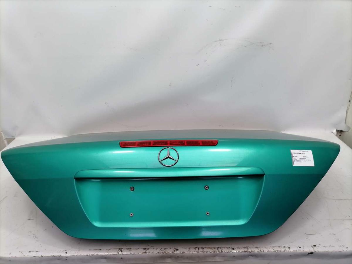 Mercedes Benz SLK R170 original Heckklappe 810 Prismatingrün Bj.2001